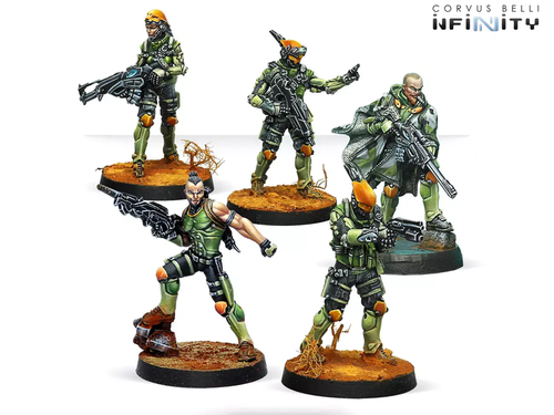 Corvus Belli Infinity NA2 MERC Haqqislam Qapu Khalqi White Company Druso Ikari - Imagen 2 de 7