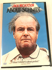 About Schmidt Jack Nicholson DVD Ships Same Day With Tracking