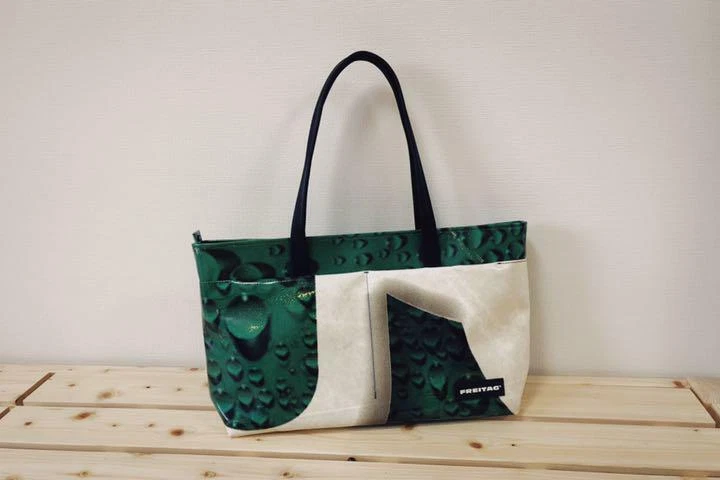 Freitag F560 STERLING SHOPPER MEDIUM bag transcription one-of-kind