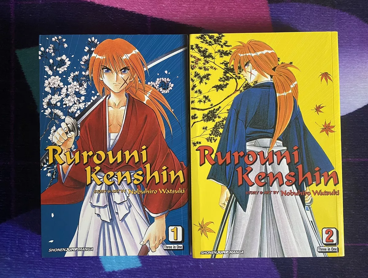 Rurouni Kenshin (3-in-1 Edition), Vol. 1: Includes vols. 1, 2 & 3 by  Nobuhiro Watsuki, Paperback