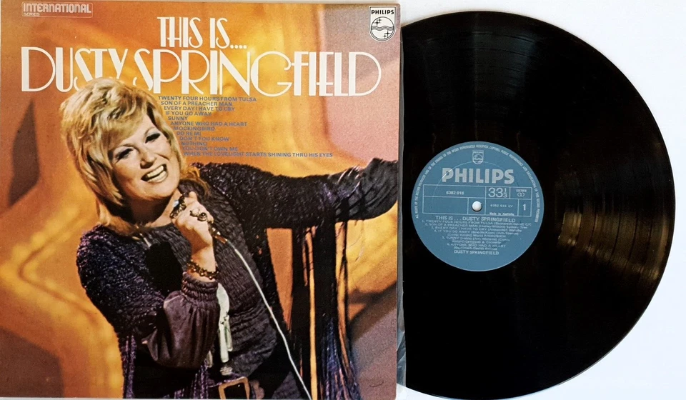 Dusty Springfield–This Is Dusty Springfield Vinyl LP 1971 Philips – 6382 016 NM - Image 2 of 3