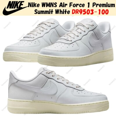 Nike WMNS Air Force Premium Summit White DR9503-100 Women's Size - Main Image