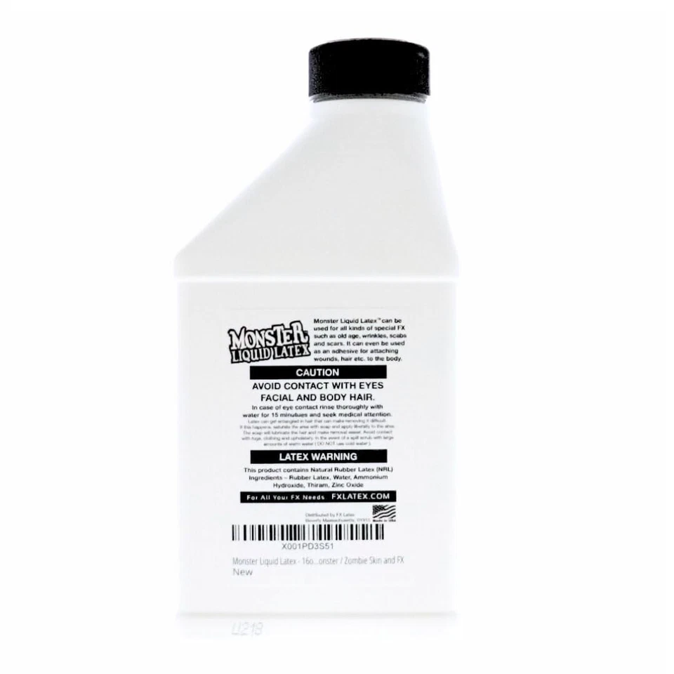 Látex líquido Monster - Se seca CLARO - Crea piel y efectos de zombi Foto 3 de 4