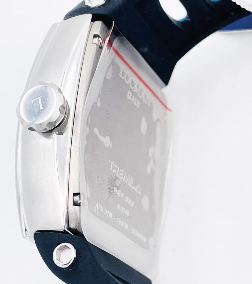 Reloj Hombre Locman Tremila Titanio Acero y Caucho Edición Limitada Azul Foto 3 de 4