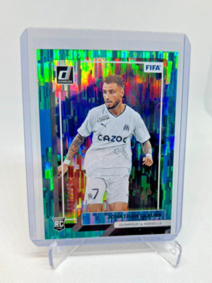 2022-23 Donruss Soccer Jonathan Clauss RC Teal Parallel 148/199 #90 Marseille