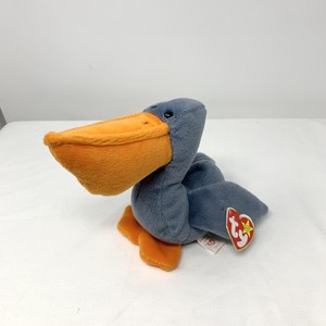 Ty Beanie Babies Scoop Pelican 1996 Vintage Bird Beanbag Plush | eBay