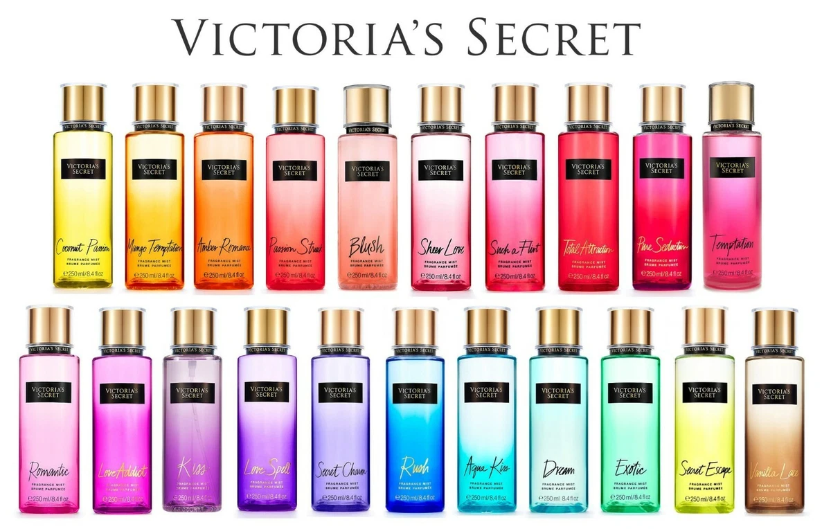 Victoria's Secret 12-Piece Ultimate Fragrance Body Mist Set | Fruity  Favorites, Core Scents & More!