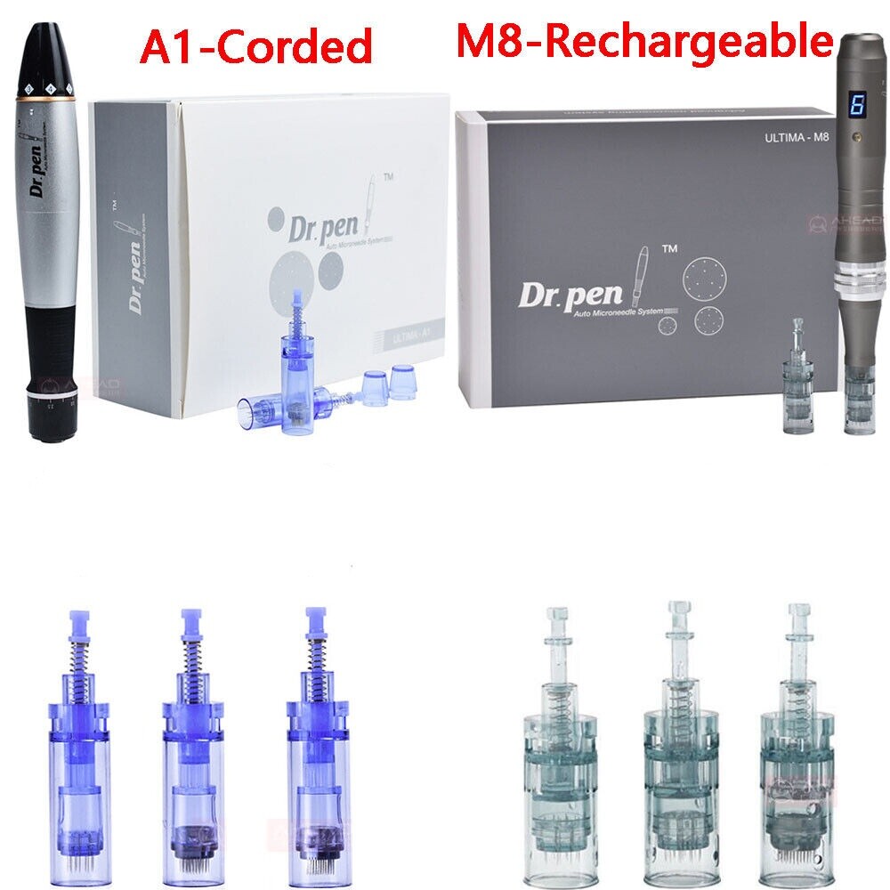 A1 M8 Electric Stamp Anti-Aging Derma Pen Cartridges