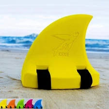 KEKE Shark Fin Bright Color Buoyancy Foam Elastic Strap Kids Swimming Pool Float