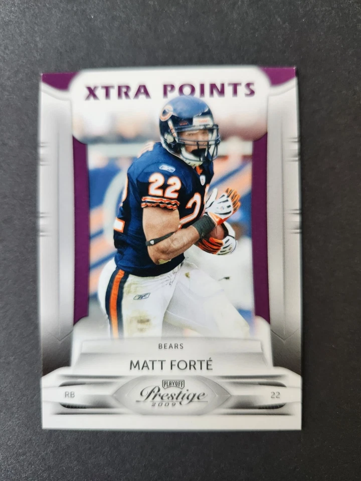 2009 Playoff Prestige Xtra Points Purple /50 Matt Forte #19 - Image 3 of 4