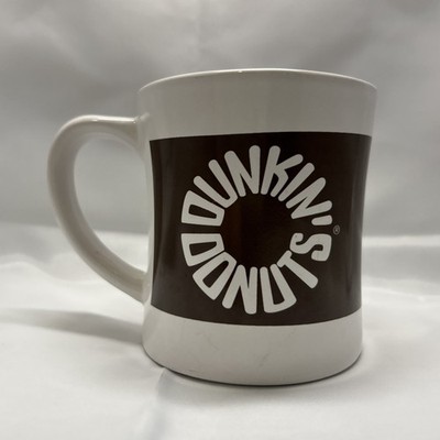 Dunkin' Donuts Retro Circular Logo Brown 2010 DB Master Finance Mug Canton MA