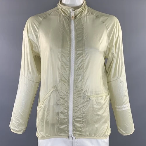 VISVIM SS2010 Size L Cream Starfruit Nylon Zip Up Jacket - product listing photo