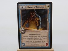 WARLORD Saga of the Storm CCG Character Card MASTER OF THE FORGE 30/78 #996