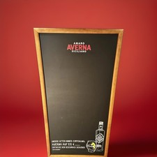 Original Averna Gastro-Kreidetafel (120 cm) Perfekt f&uuml;r K&uuml;che, Bar & Partykeller