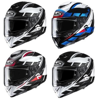 HJC RPHA 72 Value Integralhelm Motorrad Sport Touring Motorradhelm schwarz rot
