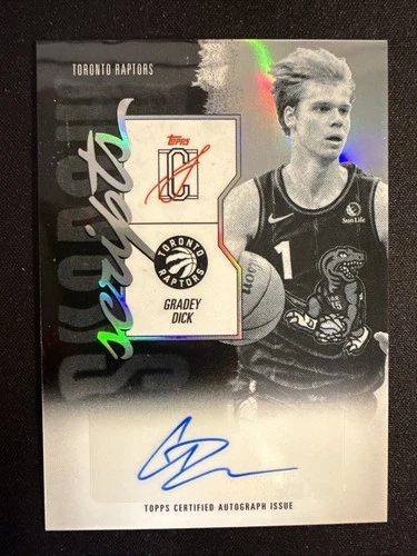 2025 Topps Signature Gradey Dick Base (RAW)