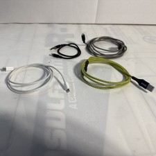 Lot Of 4 USB to Lightning Cable Charging Cords