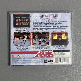 WWF Attitude - Sega Dreamcast 1999 - Wrestling WWE Video Game Tested CIB