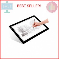 LitEnergy A4 LED Copy Board Light Tracing Box, Adjustable USB Power Artcraft LED