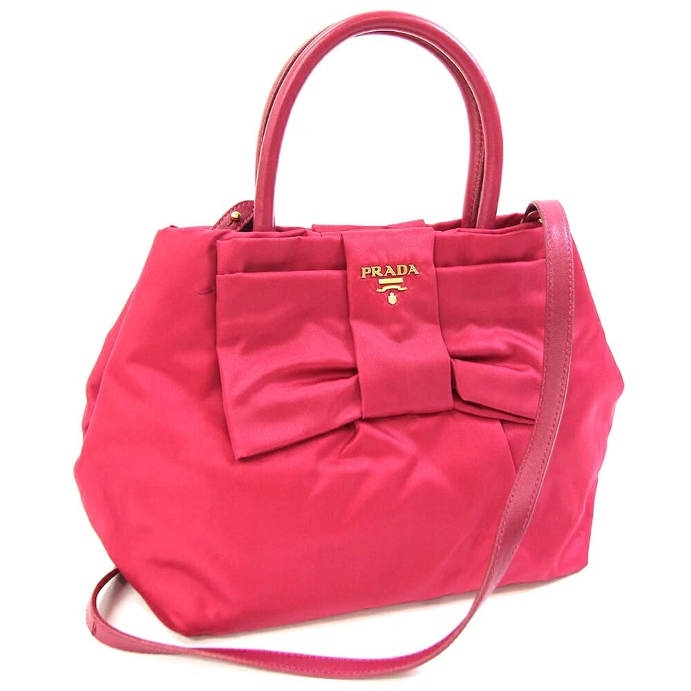 PRADA Bow Nylon Exterior Bags & Handbags for Women for sale | eBay