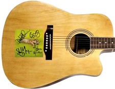 Garbage X4 Signed Empty CD Cover Acoustic Guitar