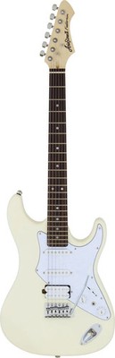 ARIA PRO II ELECTRIC GUITAR VINTAGE WHITE