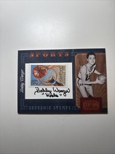 Bobby Wanzer Souvenir Stamps Panini Century Collection #13 HOF Auto Signed 24/25