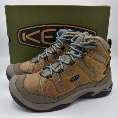 Keen Womens Size Circadia Mid Toasted Coconut Leather
