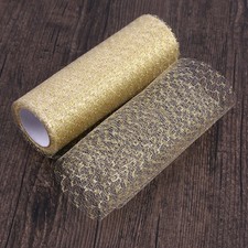 6 Inches Organza Cotton Tulle Rolls for Wedding Decorations and Crafts