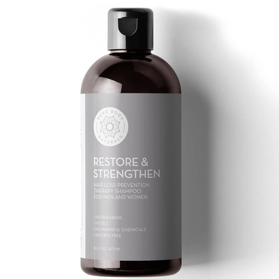 Hair Loss Shampoo to Restore and Strengthen, Large 16 Ounce, DHT Blocker Shampoo