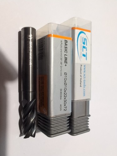 10mm 4FL Vollhartmetall Performance + lange Serienschaftfräser; beschichtet ALCrN von SCT - Bild 1 von 1