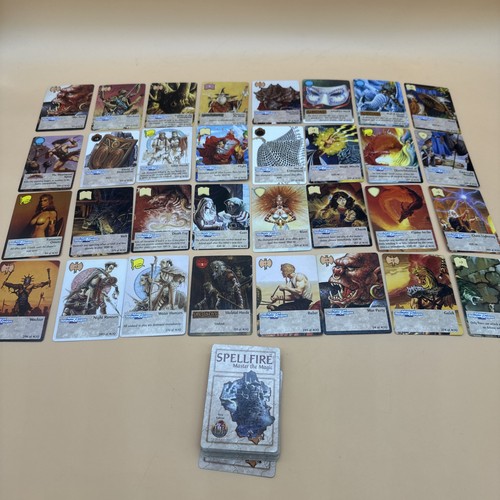 Spellfire First Edition Master The Magic Card Lot Of 72 TSR D&D