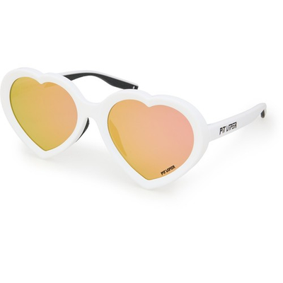 #ad #ad PIT VIPER The Miami Nights Admirer POLARIZED Heart Sunglasses White Pink NEW $69.99