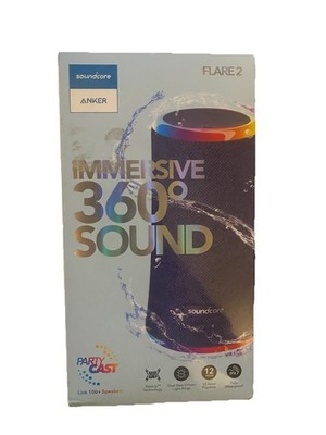 Anker Soundcore FLARE 2 Speaker 360 Deg Sound Party Cast 12 Hr Life Waterproof