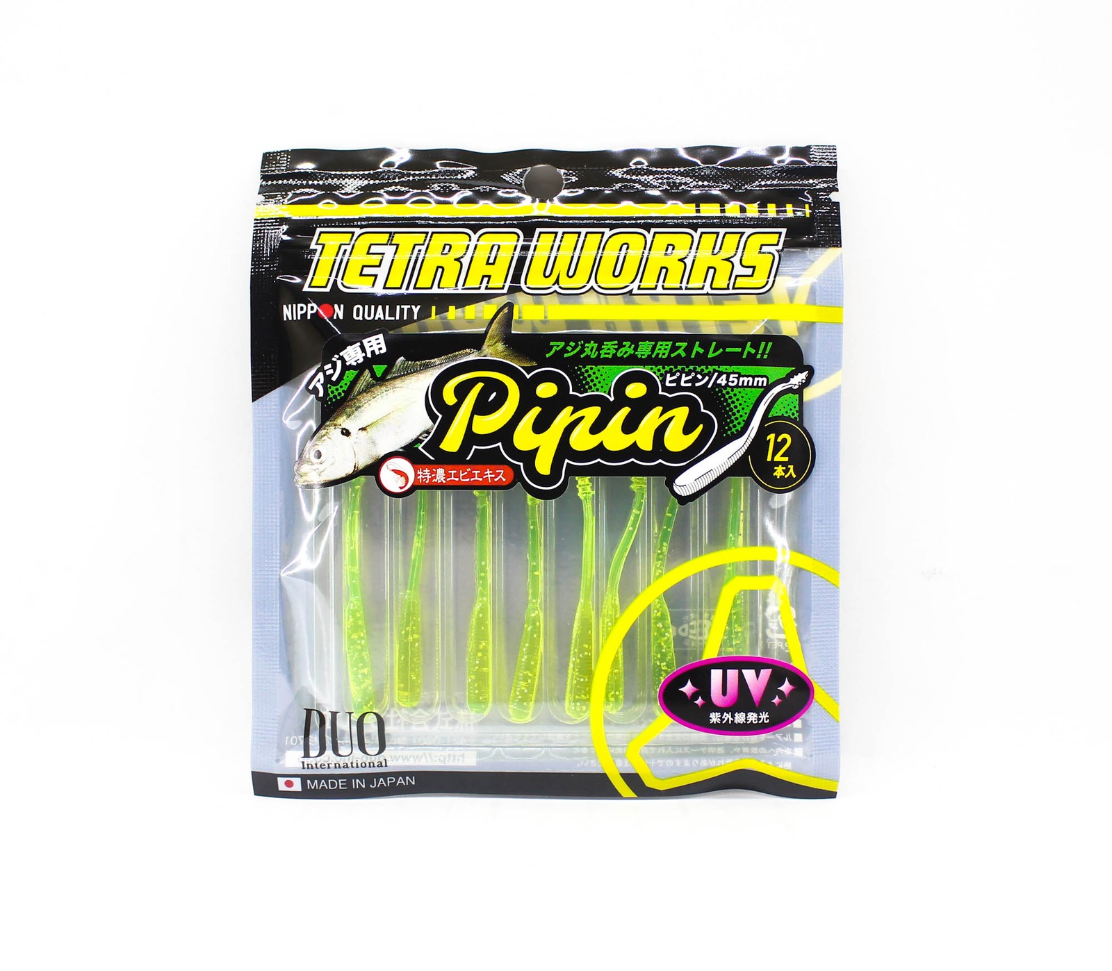 Duo Soft Lure Tetra Works Pipin 45mm 12 per pack S508 (9110)
