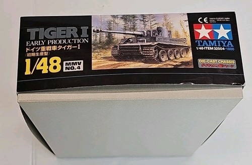 Tamiya 1/48 Panzerkampfwagen allemand VI Tiger I Ausf. Kit E 32504 neuf boîte ouverte - Photo 12/14