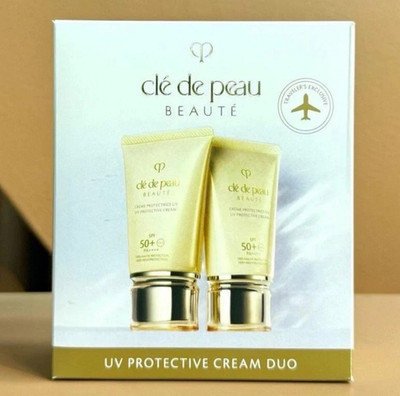 Cle De Peau Beaute UV Protective Cream SPF 50+ 1.8oz/50ml (PACK OF 2) Sealed Box