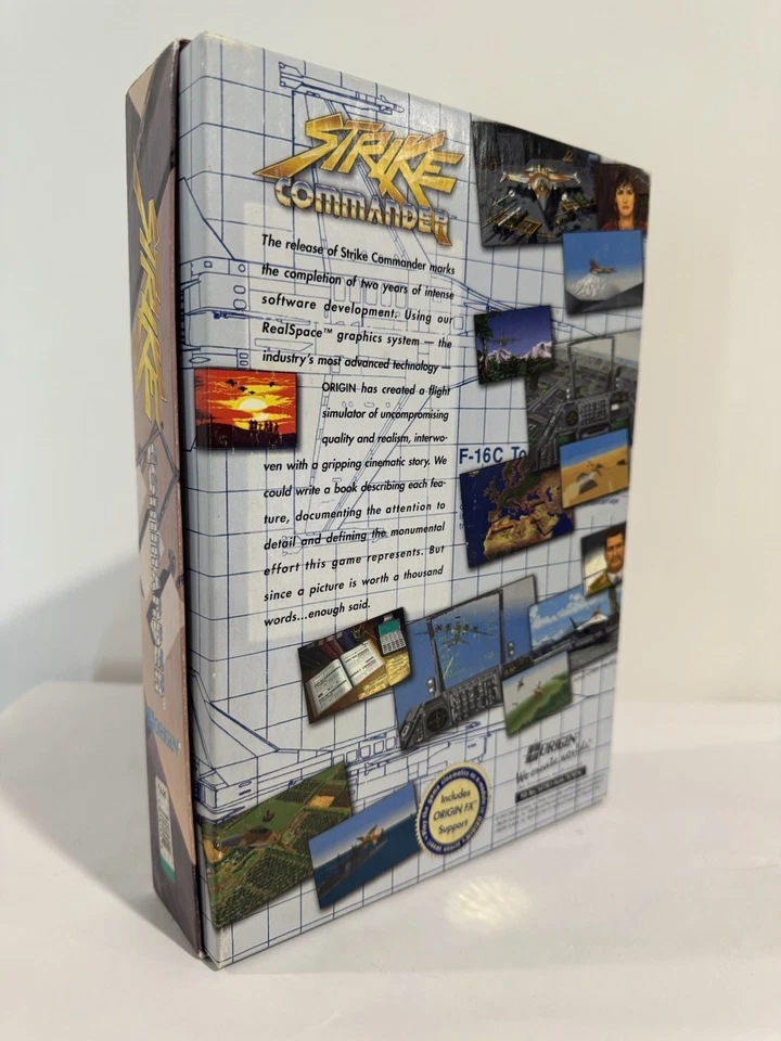 Strike Commander DOS Big Box 3.5” Disk (1993) Origin - Image 2 of 4
