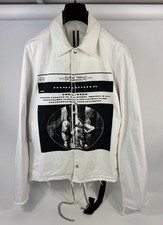 Rick Owens - Hollywood Snapfront Opera Printed Jacket Size: S Fits L