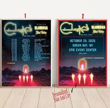 Custom Clutch Oct US Tour 2026 Poster