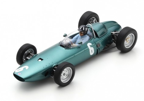 Spark 1/18 Brm P57 #6 – Vainqueur Monaco GP 1963 (Hill) Avec Vitrine