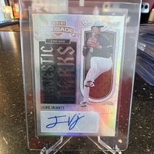 Panini 2025 Crusade Majestic Marks Jairo Iriarte #18 Autograph Insert White Sox