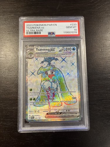 Tsareena ex graded PSA 10 for sale on eBay