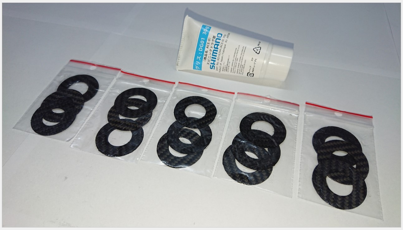 CARBONTEX equivalent drag washers PENN FIERCE/BATTLE/SARGUS/PURSUIT 3000/4000