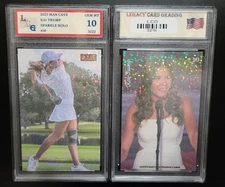 2025 Man Cave Kai Trump RC #30 Sparkle Holo Card Graded LCG 10 GEM MINT