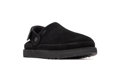 UGG Womens Goldenstar Clog - Black Suede, Size 7 M US  display picture 3