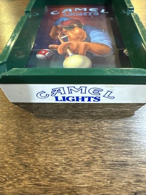 Joe Cool Camel Lights Cigarette Billiard Ashtray Pool Table
