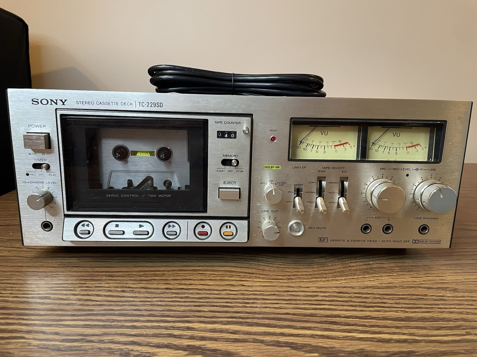 Sony TC-2850SD vintage audio equipment - eBay listing photo 1