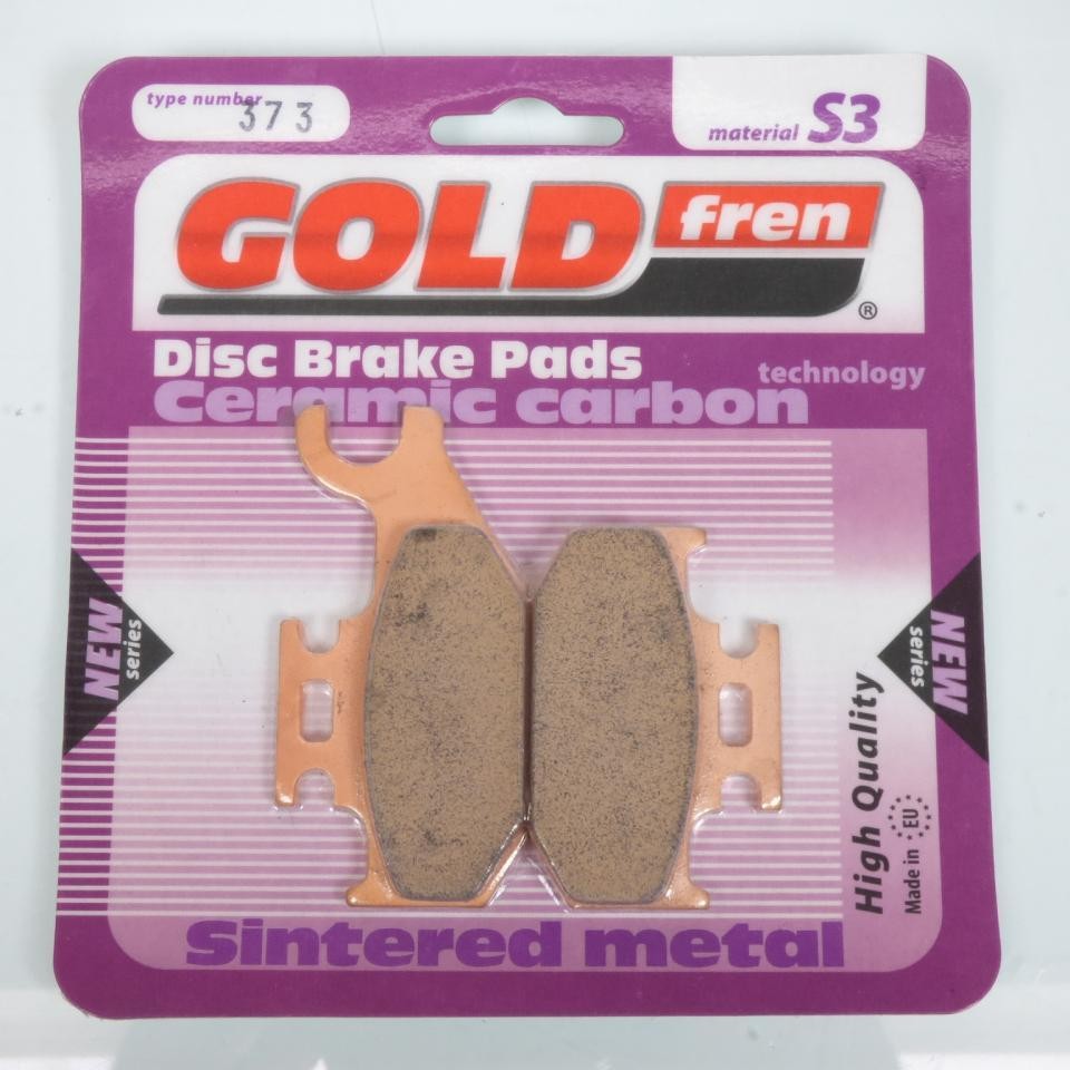 Plaquette de frein avant Gold Fren pour les randonnées boueuses en Quad Can-Am Outlander 400 4x4