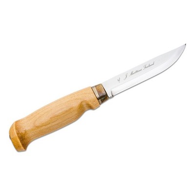 Marttiini Lynx Knife 129 11cm Fixed Stainless Steel Blade Birch Handle
